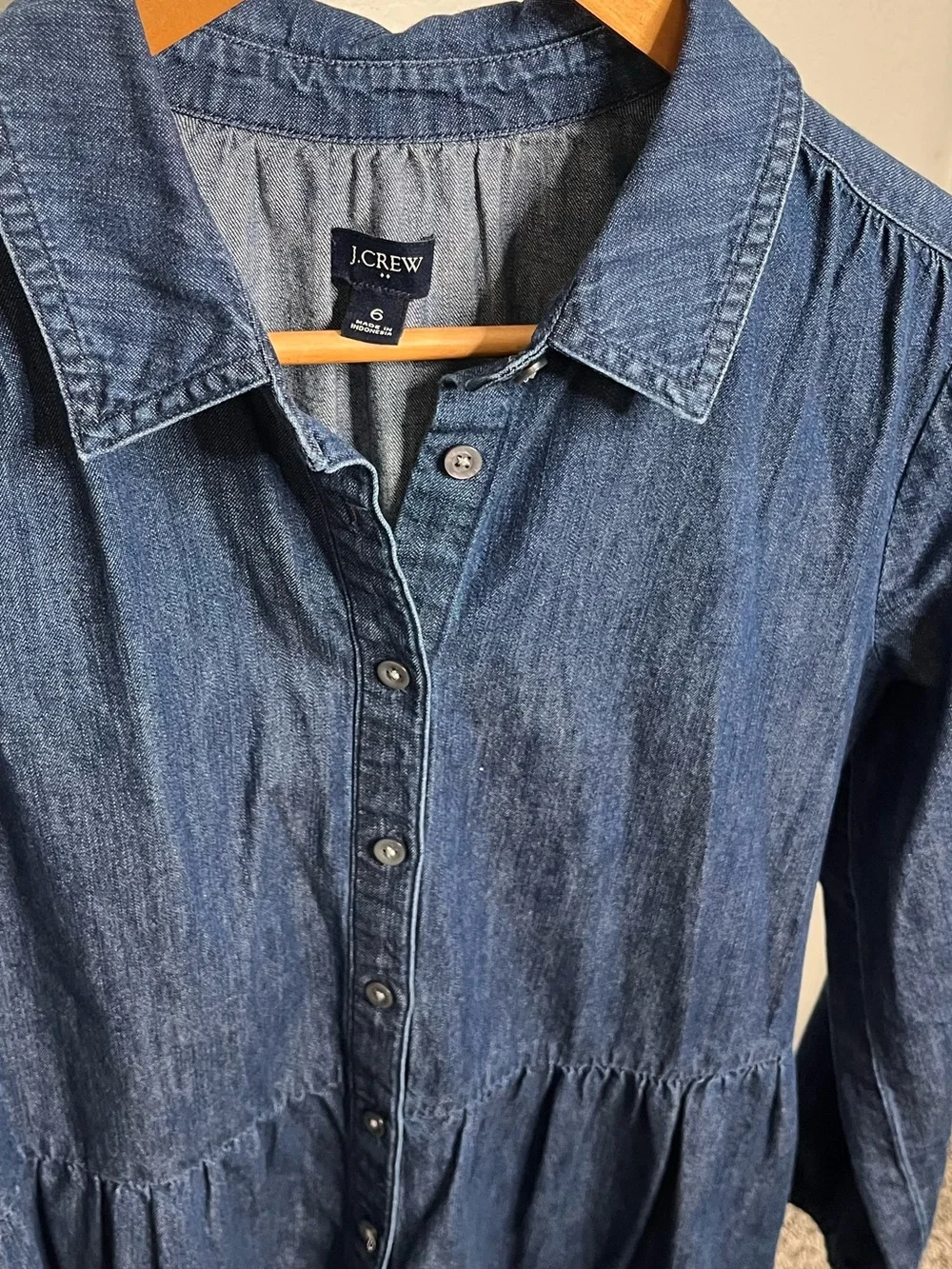 J.crew denim dress